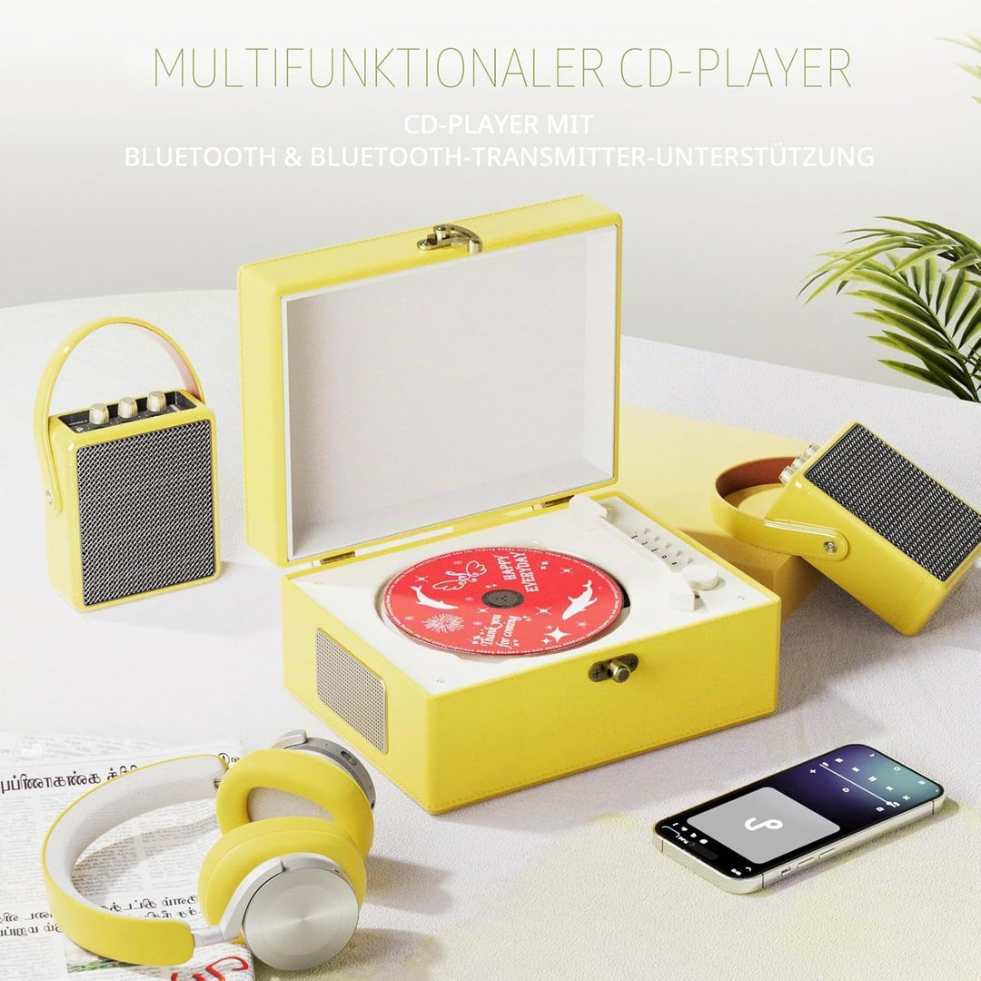 Yintiny Gelber CD-Player