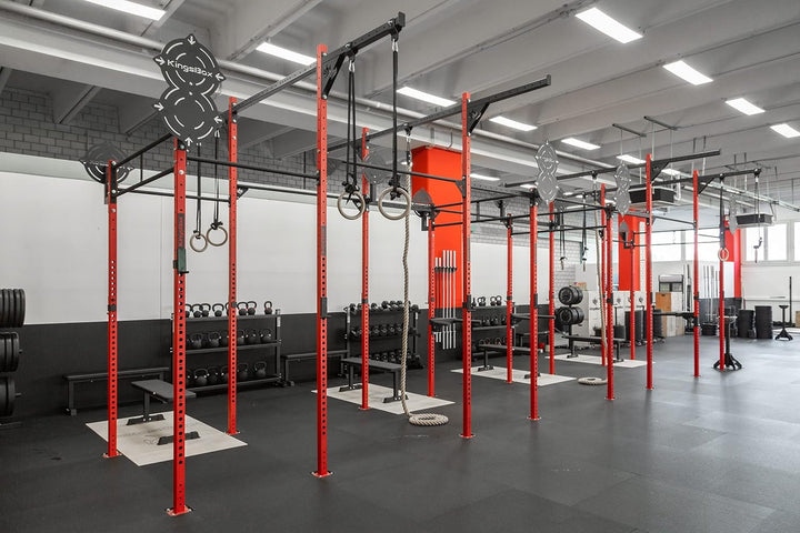 KingsBox Royal Rubber Floor, Gummimatten für das Fitnessstudio oder Home Gym, Bodenschutz, Widerstan