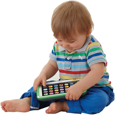 Fisher-Price Lernspass, Lernspielzeug für Kleinkinder, Smart Stages Tablet Computer-Attrappe mit Mus