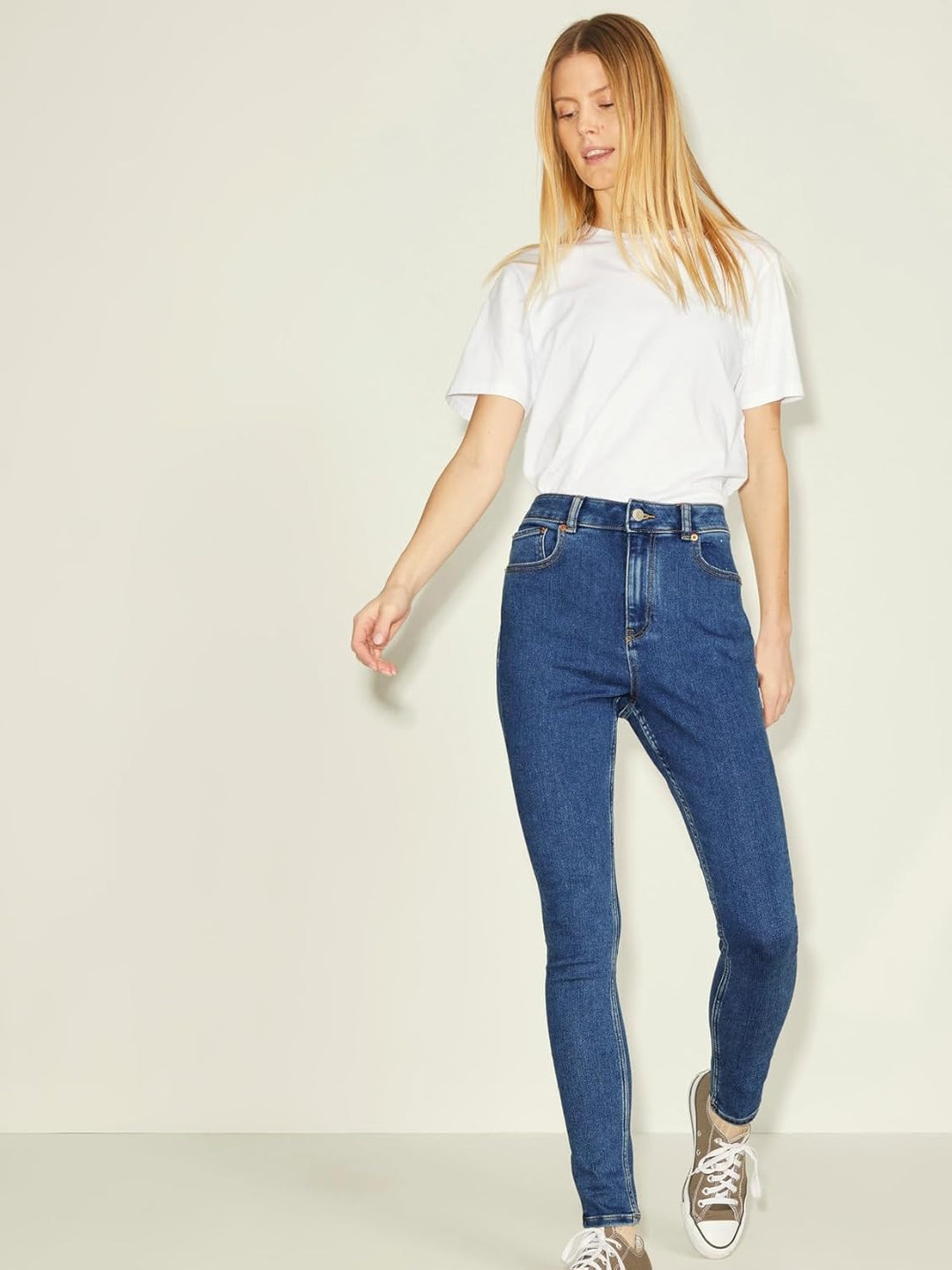 JACK & JONES Damen Jeans M Medium Blue Denim, M Medium Blue Denim