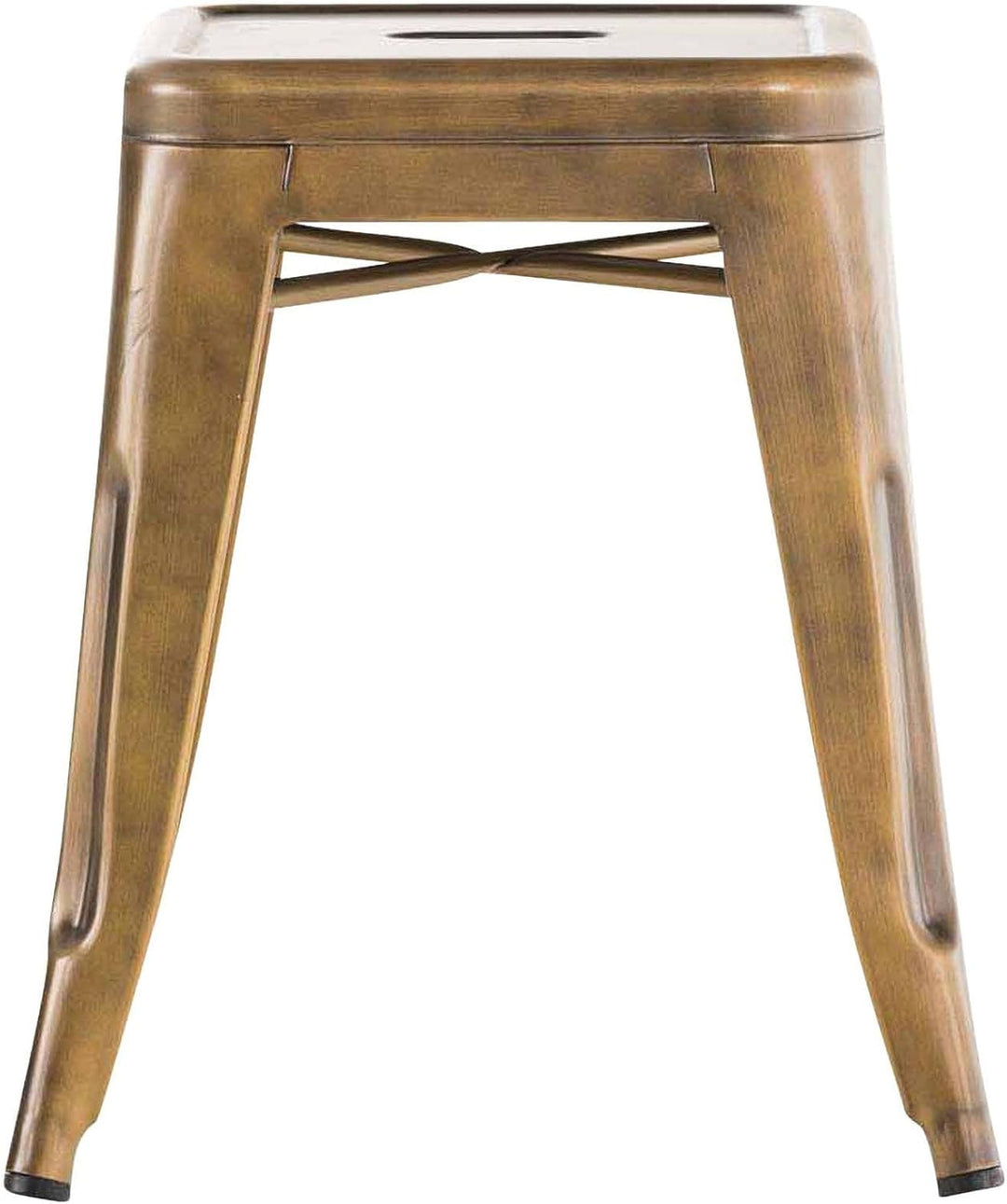 CLP 4er Set Sitzhocker Armin Aus Metall I Stapelbarer Hocker I Sitzhöhe Von 46 cm I Pflegeleichter A