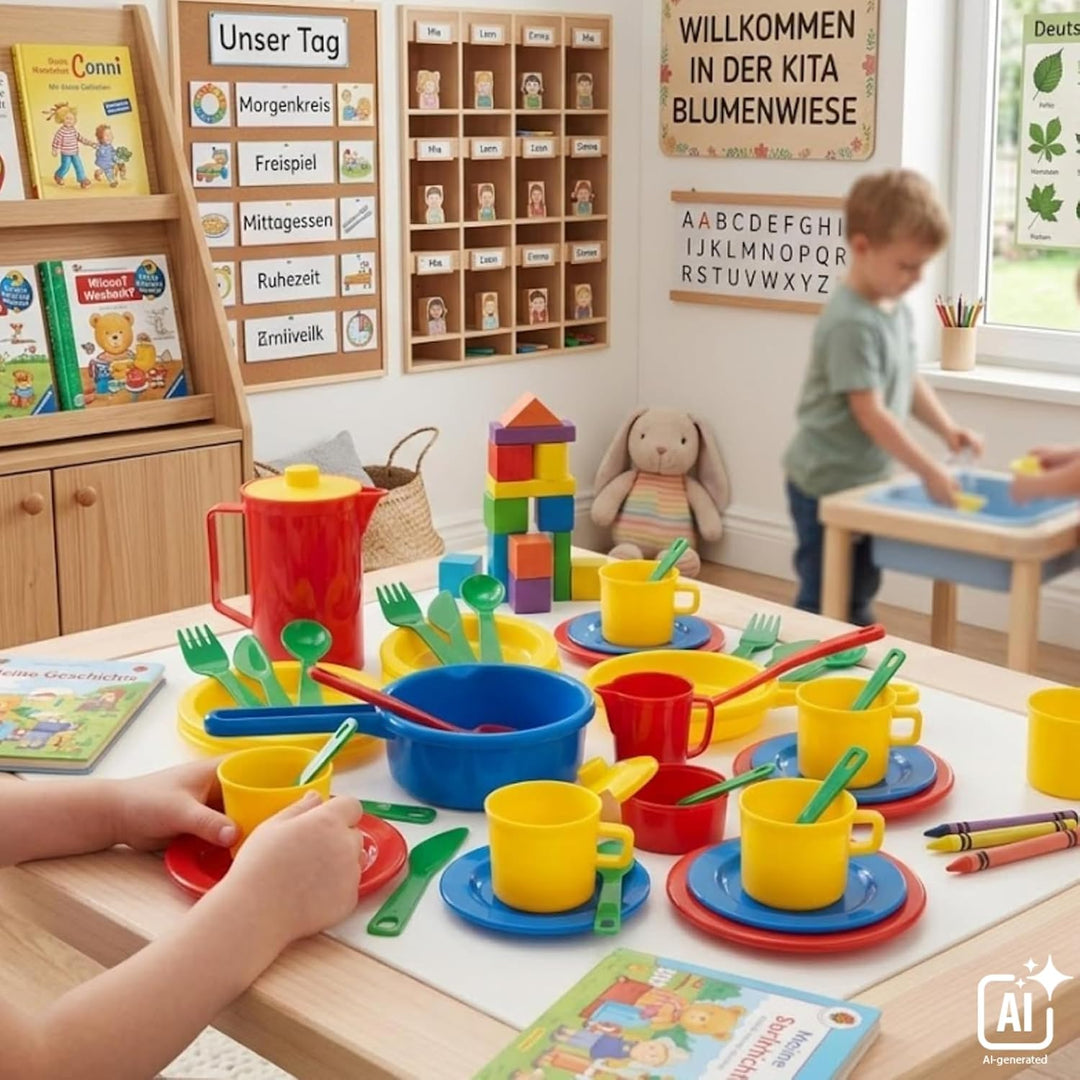 Dantoy Kitchen Play Time Set (42 Pieces)