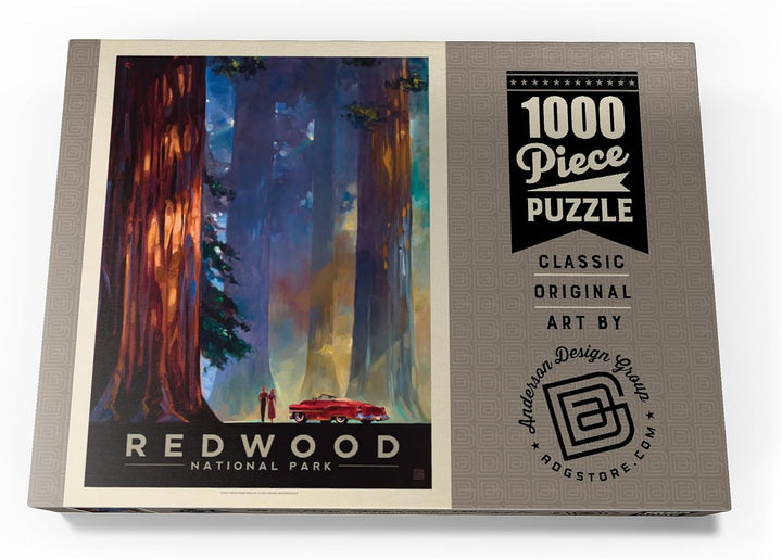 Redwood National Park: Unter den Giganten - Premium 1000 Teile Puzzle - MyPuzzle Sonderkollektion vo