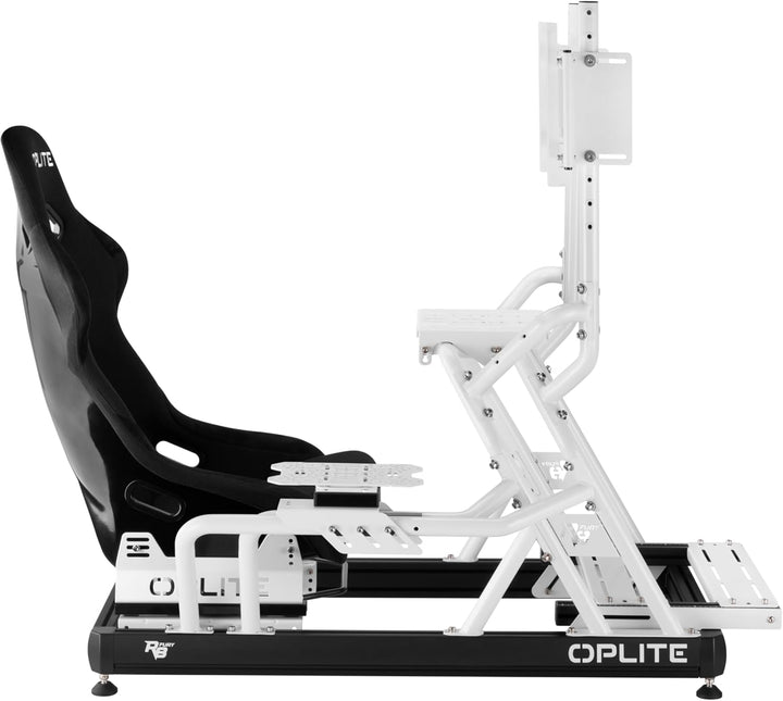 OPLITE - R8 Single Monitor Mount White - Einfache Monitorhalterung Weiss für R8 Fury