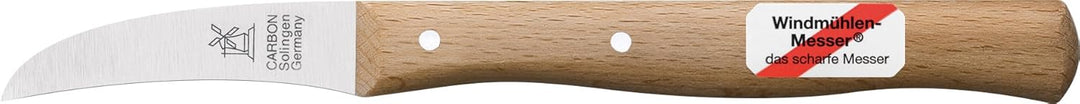 2er Set Gemüsemesser, kleines Küchenmesser, Schälmesser, Windmühlenmesser Klassiker klein