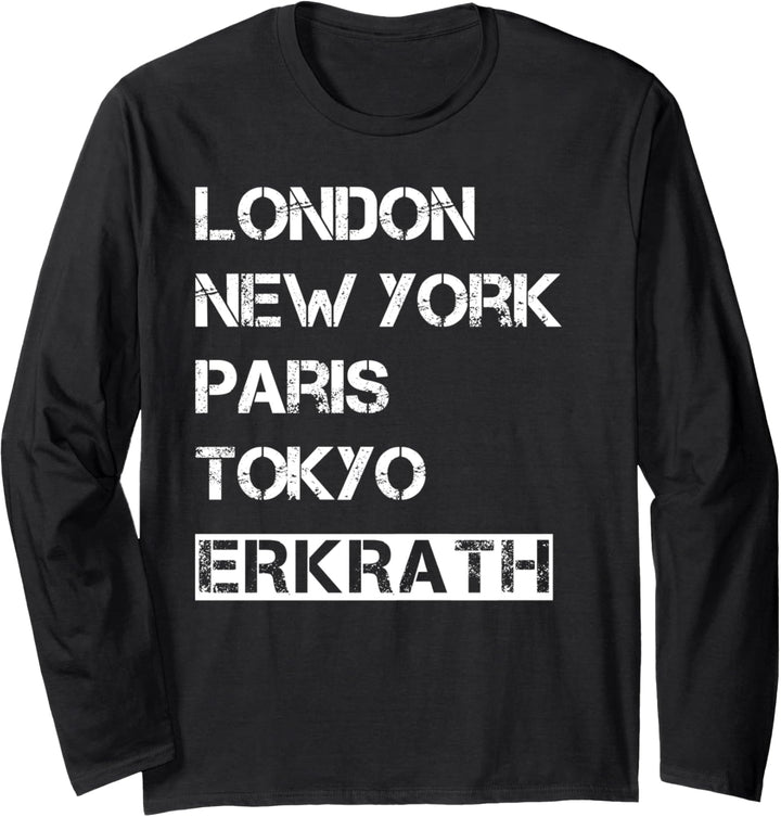 Meine Stadt! Geburtsort & Heimatliebe Erkrath Langarmshirt