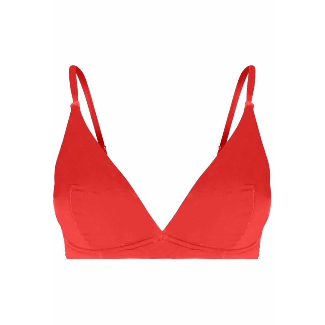 Tamaris Damen ANAPA AOP Bikini Top 36 / A Deep Sea Coral, 36 / A Deep Sea Coral