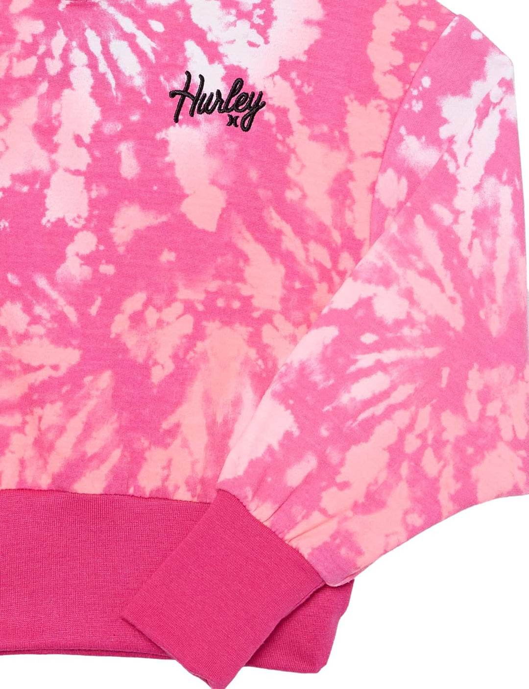 Hurley Mädchen Hrlg Soft Hacci Pullover Sweatshirt 5 Electric Orchid, 5 Electric Orchid