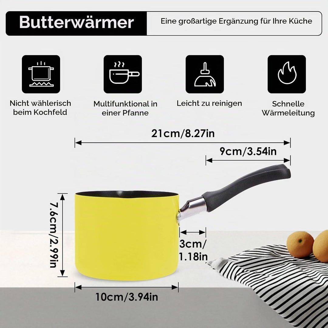 Milchtopf, 550 ml Kochtopf Schmelztopf, Induktion Kochtopf Schmelztopf Schokolade Öl Butter Schmelzt