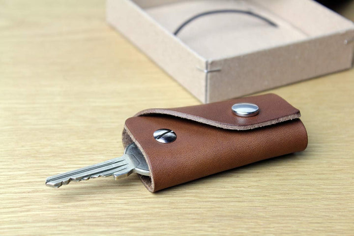 Pack & Smooch Key Organizer Schlüsseletui Schlüsselorganizer Leder Kingsley S für bis zu 5 Schlüssel