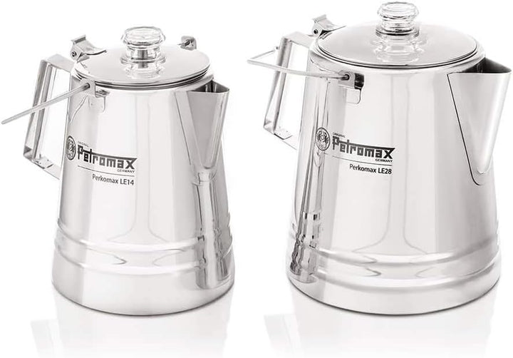 Petromax Perkolator Perkomax - Kaffeekanne für verschiedene Herdarten und offenes Feuer - aromatisch