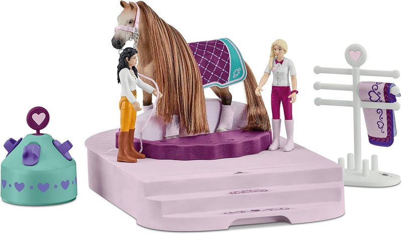 schleich 42588 Beauty Salon , für Kinder ab 4+ Jahren, HORSE CLUB Sofia&