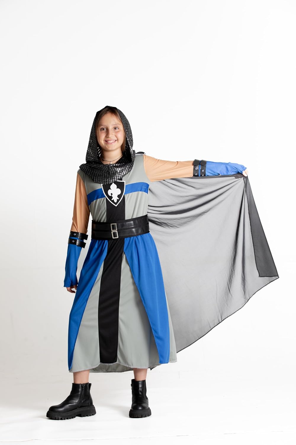 Ciao Mädchen DAMA Guerriera Medievale Costume Bambina (Taglia 6-8 Anni) Kostüme