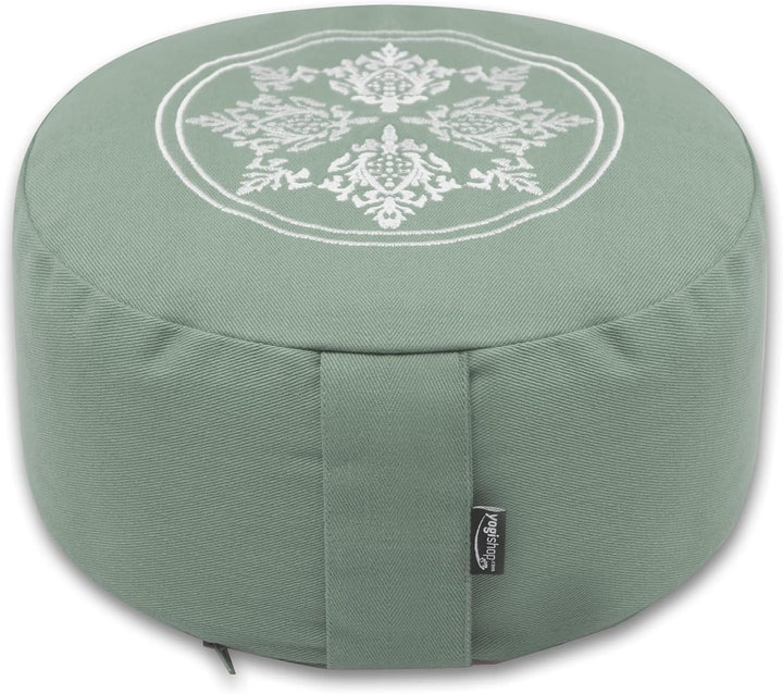 Yogishop Meditationskissen Rund - Organic Cotton - Ø 30Cm X 15Cm Cool Grey, Cool Grey