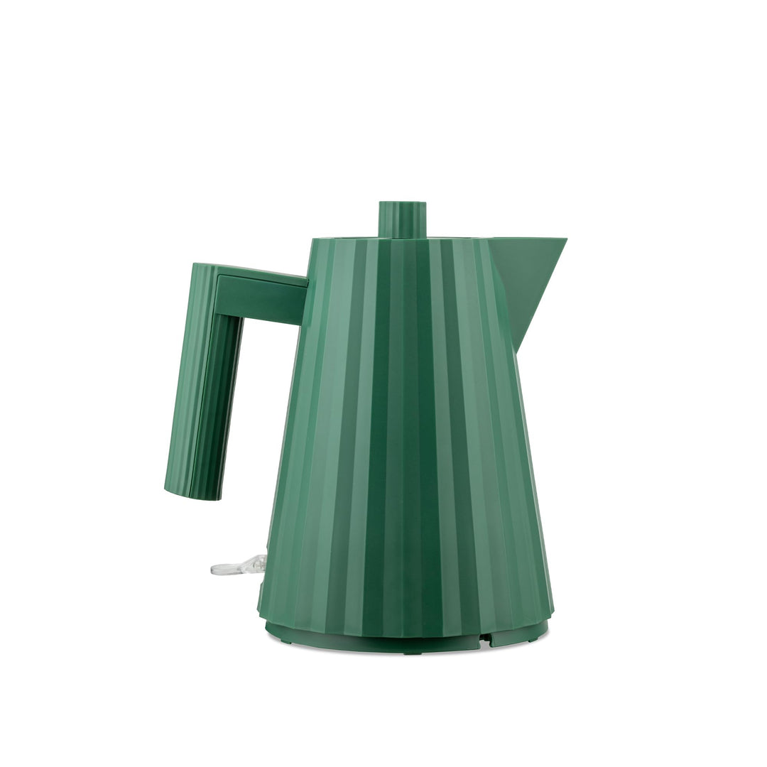 Alessi Plissé MDL06/1 GR - Design Elektrischer Wasserkocher, aus Thermoplastischem Harz, Europäische