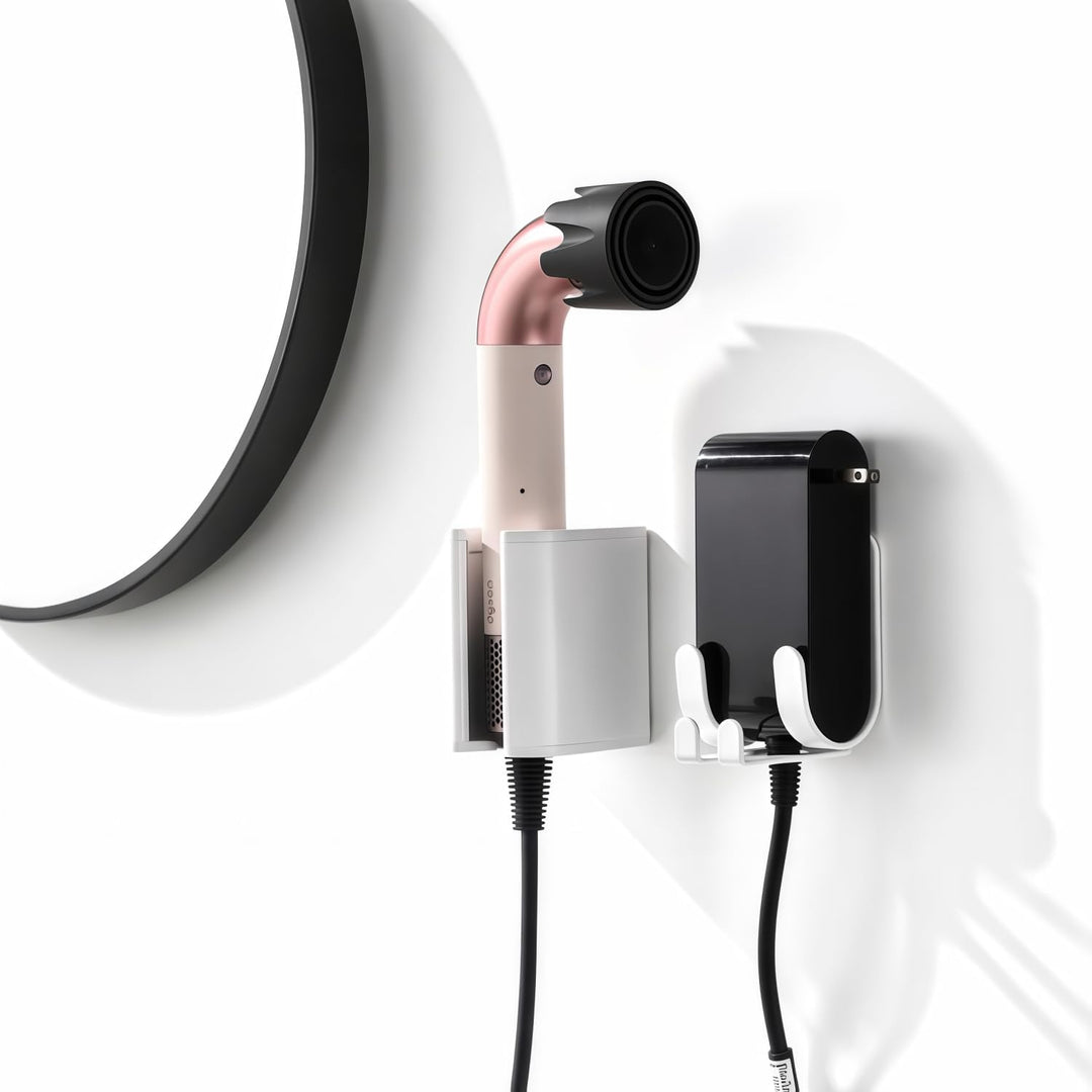 Glätteisen Halterung, Aluminium Fönhalter Ohne Bohren , Wand Ohne Bohren Dyson Airstraight Halter Ko