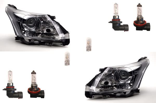 Johns, passend für Toyota Avensis Scheinwerfer T27 02/09-12/11 + Leuchtmit. Set li. re.