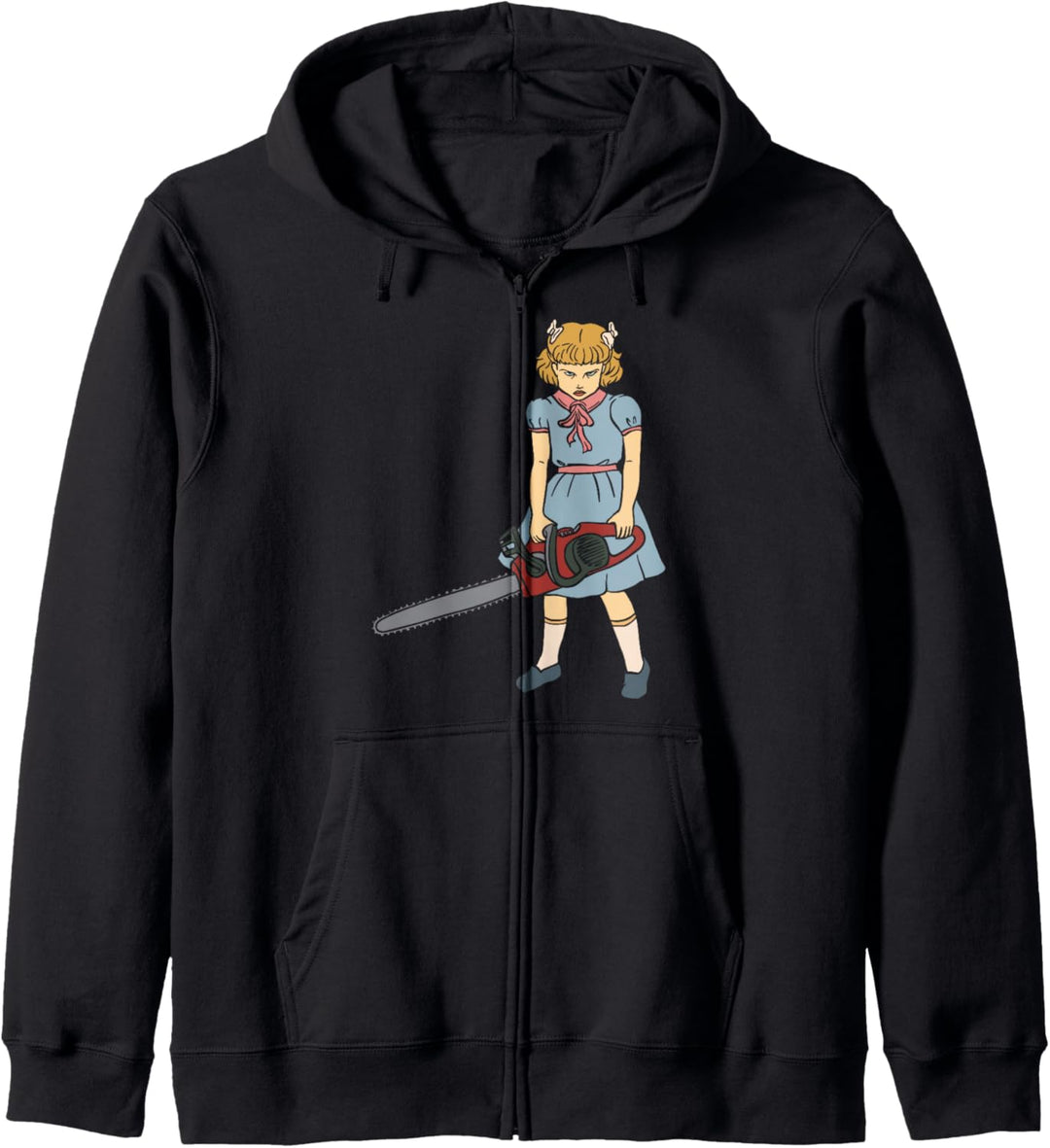 Chainsaw Girl - Gothic Punk Goth Horror Fan - Saw Chainsaws Kapuzenjacke