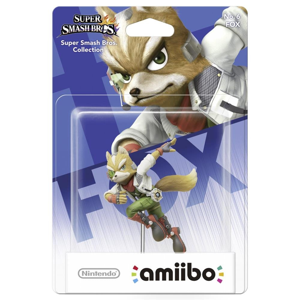 amiibo Smash Fox Figur Fox Super Smash Bros. Collection, Fox Super Smash Bros. Collection