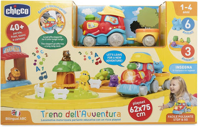 CHICCO 00009141000040 Tren De Adventura Zweisprachig