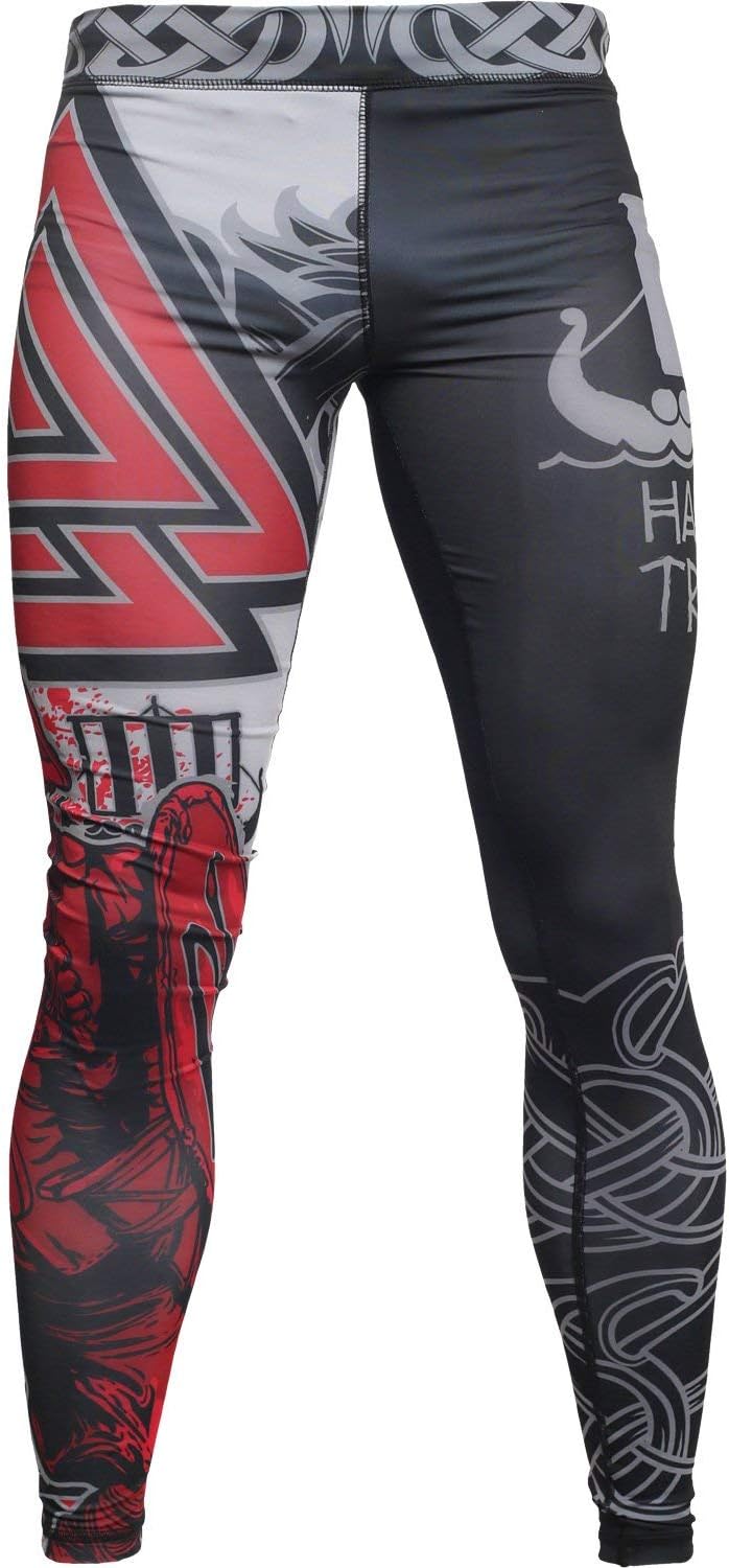 Hardcore Training Herren Compression Pants Kompressionshose Leggings Sportkleidung Grappling MMA Kam