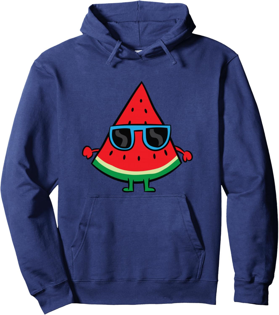 Wassermelonen Sommer Melonen Sonnenbrille für Kinder Pullover Hoodie