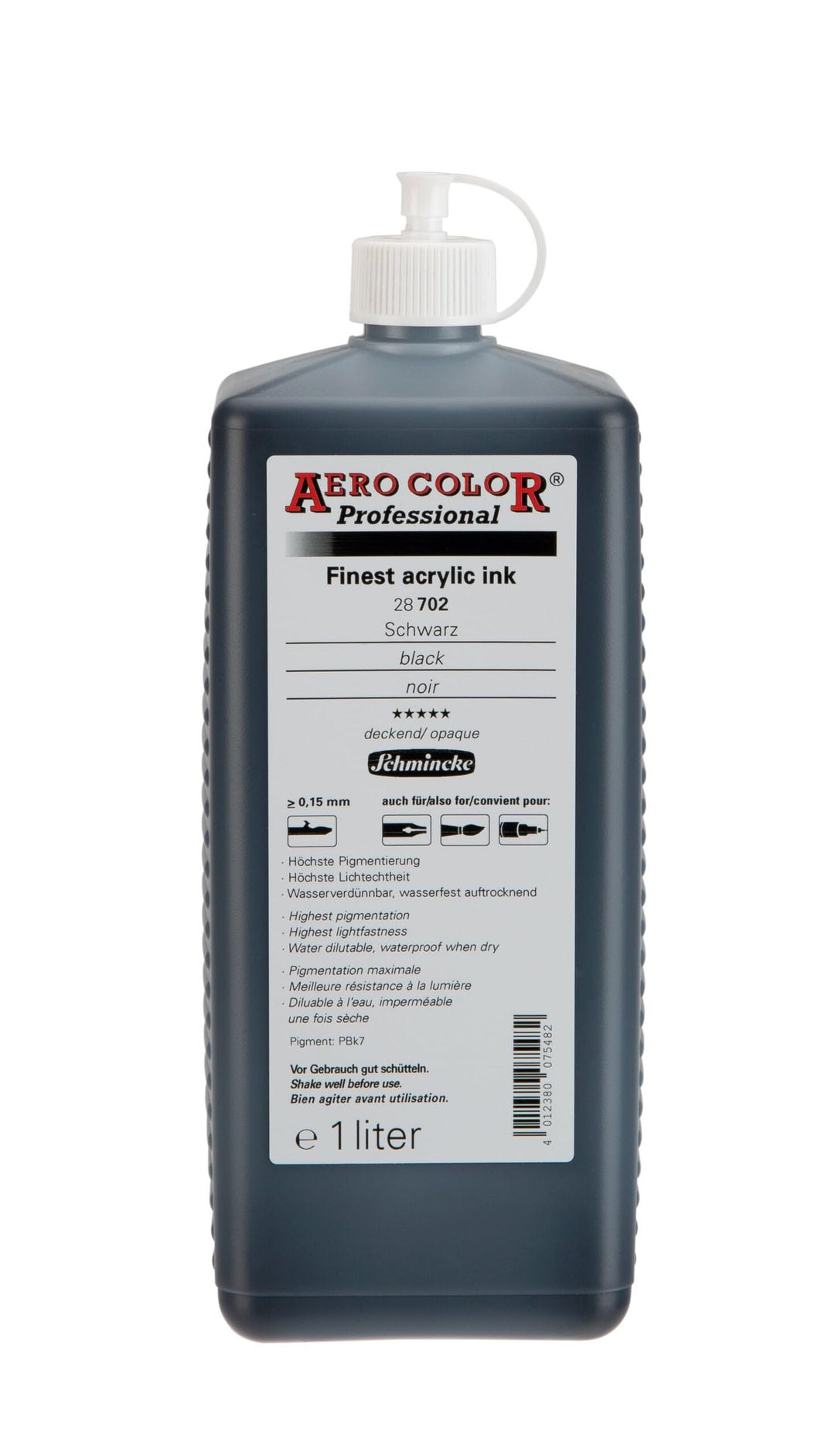 AERO COLOR Professional Airbrush. 1000ml Schwarz [Spielzeug]