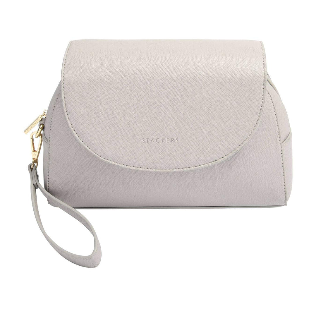 Stackers Wickeltasche, Kunstleder, taupe, M, Taupe