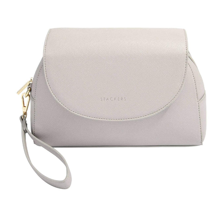 Stackers Wickeltasche, Kunstleder, taupe, M, Taupe
