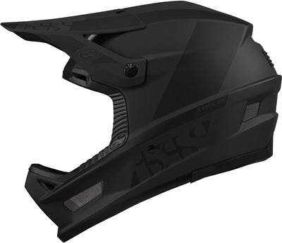 IXS Xult Dh Integralhelm für Mountainbike/E-Bike/BMX, Schwarz, SM (53-56cm)
