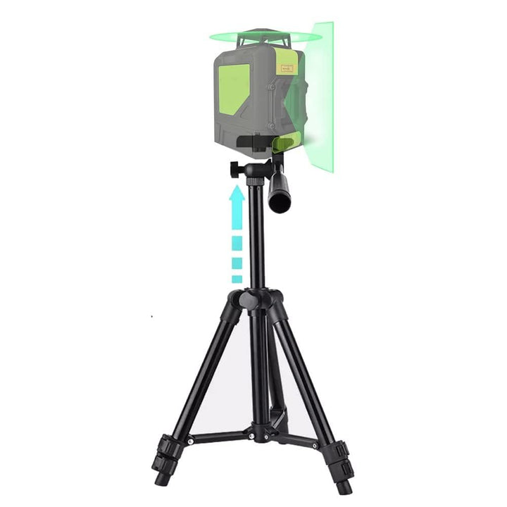 TronicXL 30-60cm Laserstativ Stativ Laser Baustativ 1/4 Zoll + 3/8 Zoll Nivelliergeräte