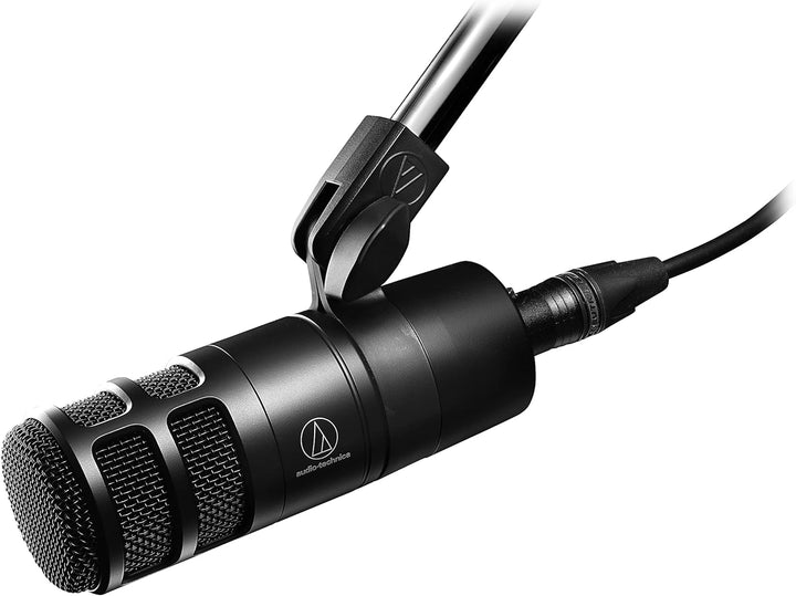 Audio-Technica AT2040 Dynamisches Podcast-Mikrofon mit Hypernierencharakteristik, schwarz &amp; Behringe