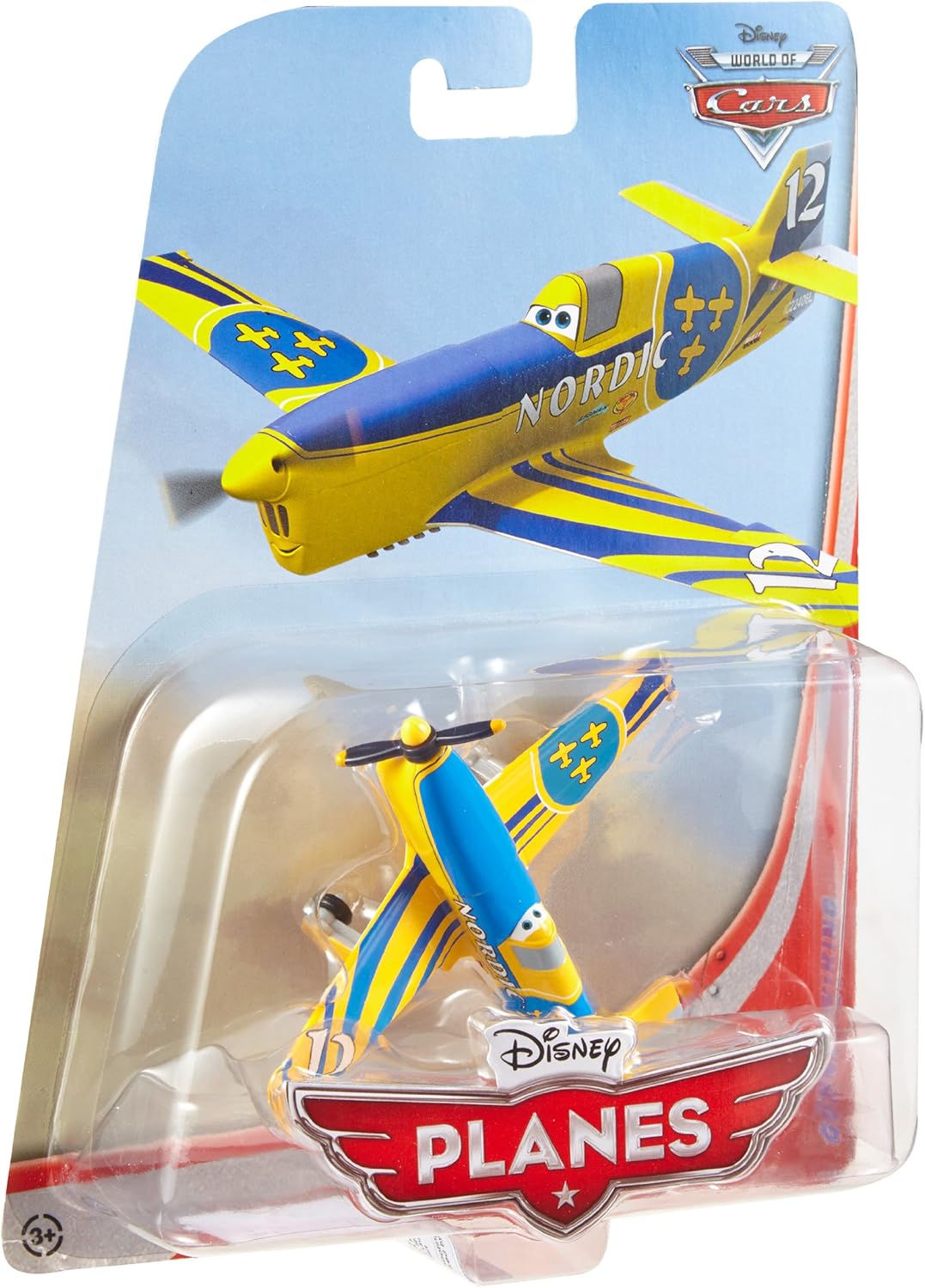 Mattel 25X9459 - Disney Planes Gunnar Viking Diecast Aircraft, Spielzeugfigur, Gunnar Viking