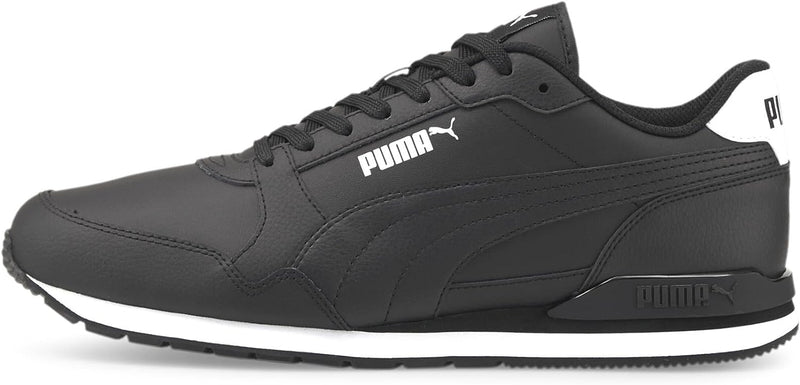 PUMA Unisex St Runner V3 L Sneaker 44.5 EU Puma Black Puma Black Puma White, 44.5 EU Puma Black Puma