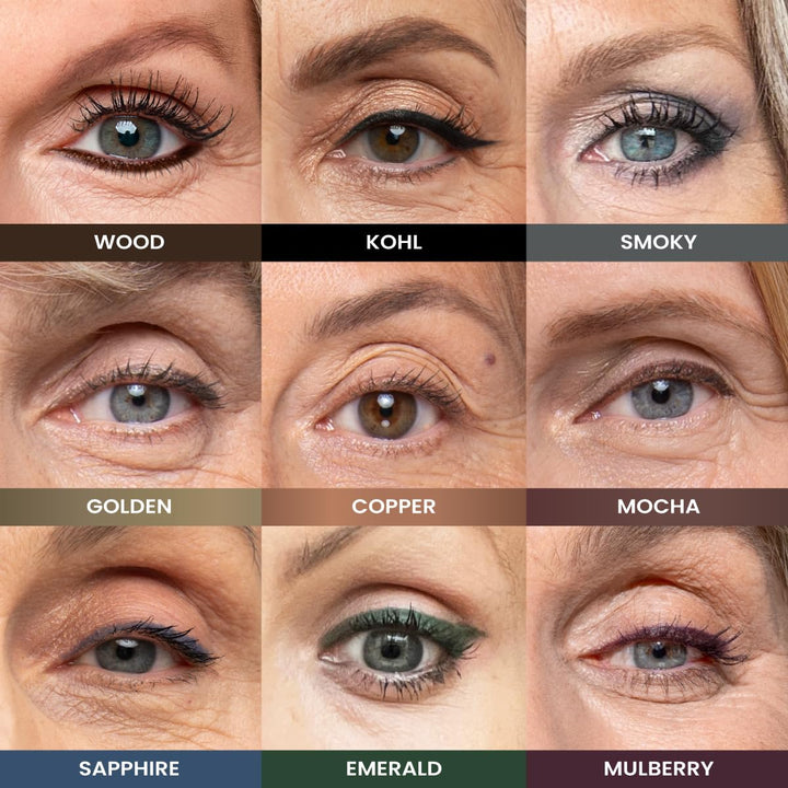 PRIME PROMETICS PrimeEyes Glide Eyeliner für für reifere Frauen - wasserfest, hält lange und verwisc