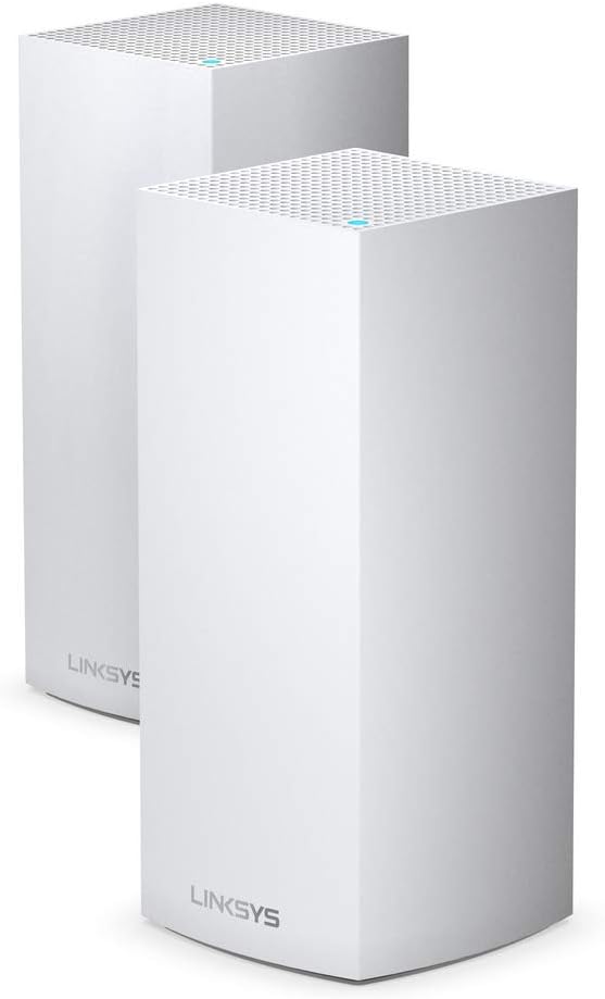 Linksys Velop MX8400 Tri-Band Mesh-WiFi 6-System (AX4200) WLAN-Router, Repeater, Extender mit bis zu