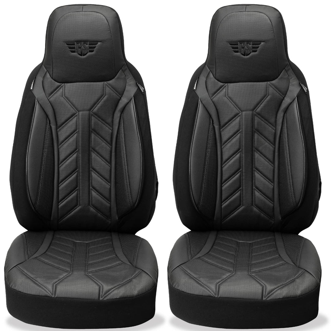 BREMER SITZBEZÜGE Mass Sitzbezüge Schonbezüge für Ford Fiesta MK 7 DPL504 DPL504 - Schwarz Fiesta MK