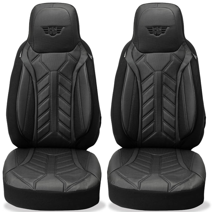 BREMER SITZBEZÜGE Mass Sitzbezüge Schonbezüge für Ford Fiesta MK 7 DPL504 DPL504 - Schwarz Fiesta MK