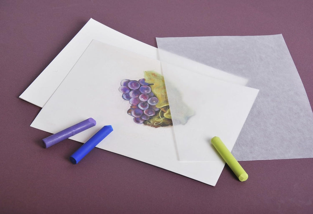 Clairefontaine 496014C Zeichenbögen (Packung mit 5 Bögen Pastelmat auf Karton kaschiert, 1800 µm, 50