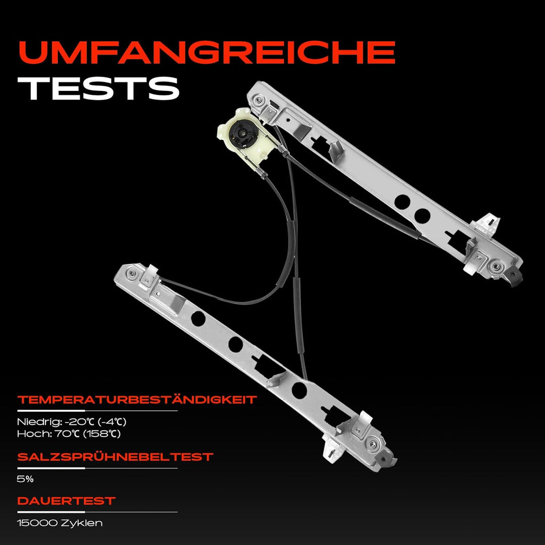 Frankberg Fensterheber Vorne Links Kompatibel mit Megane II BM0/1_, CM0/1_ KM0/1_ LM0/1_ 4/5-Türer 2