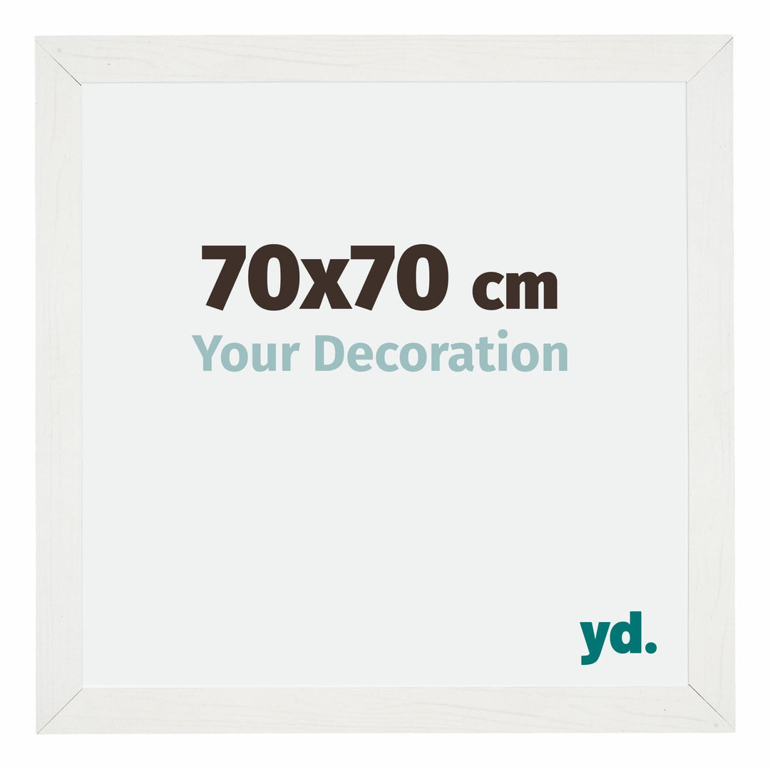 yd. Your Decoration - Bilderrahmen 70x70 cm - Bilderrahmen aus MDF mit Acrylglas - Antireflex - Ausg