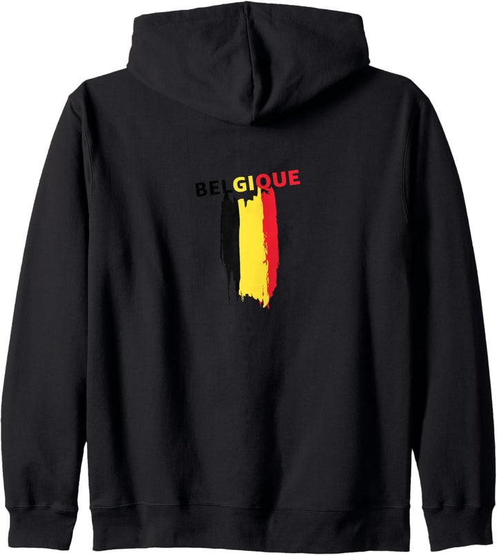 Flagge Belgien Kapuzenjacke