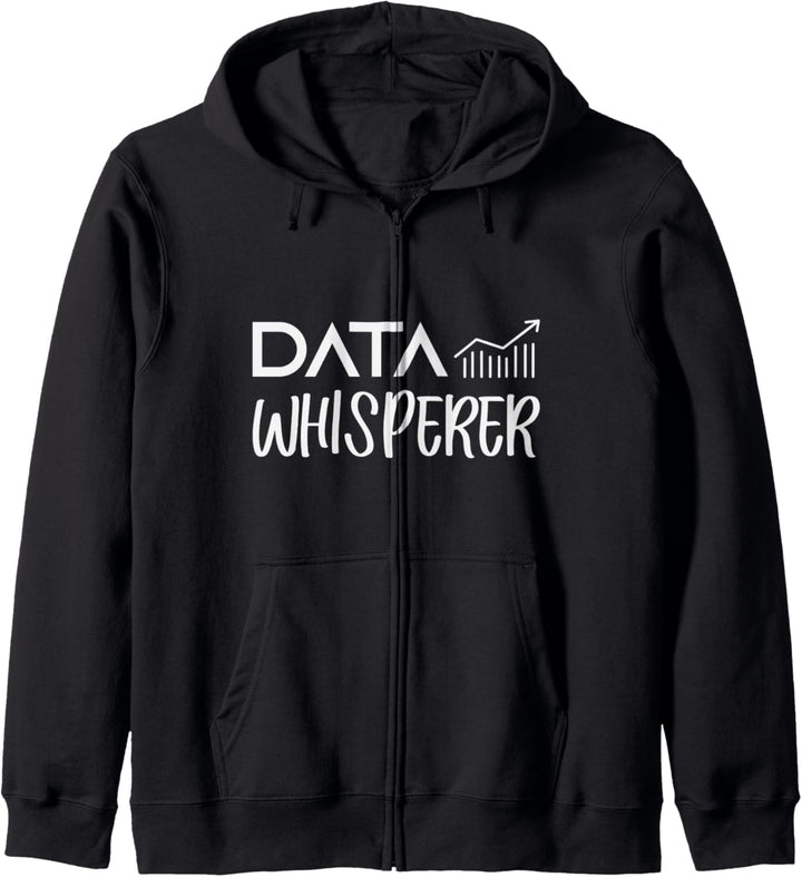 Data Whisperer Data Analyst Engineer Software Analytics Geschenk Kapuzenjacke