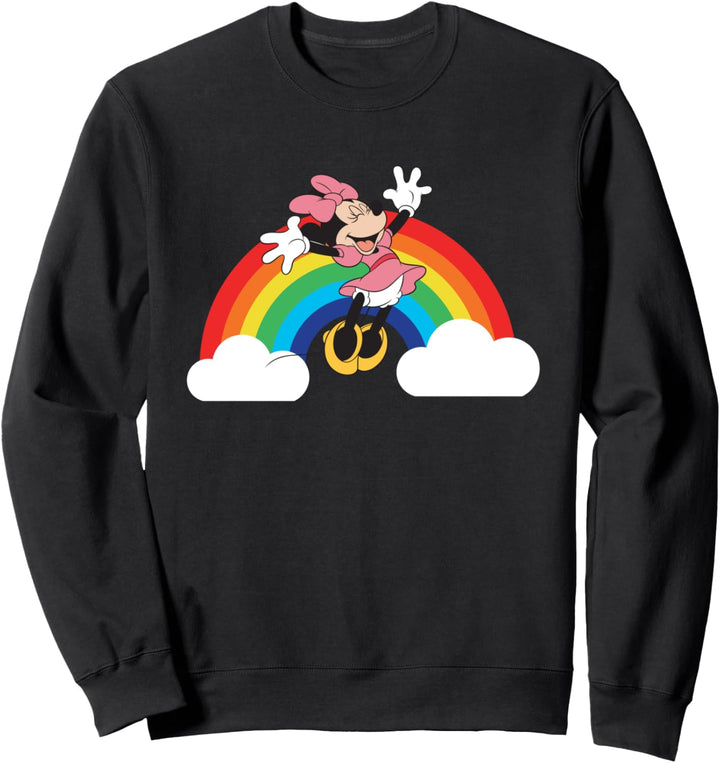 Disney Minnie Mouse Rainbow Sweatshirt