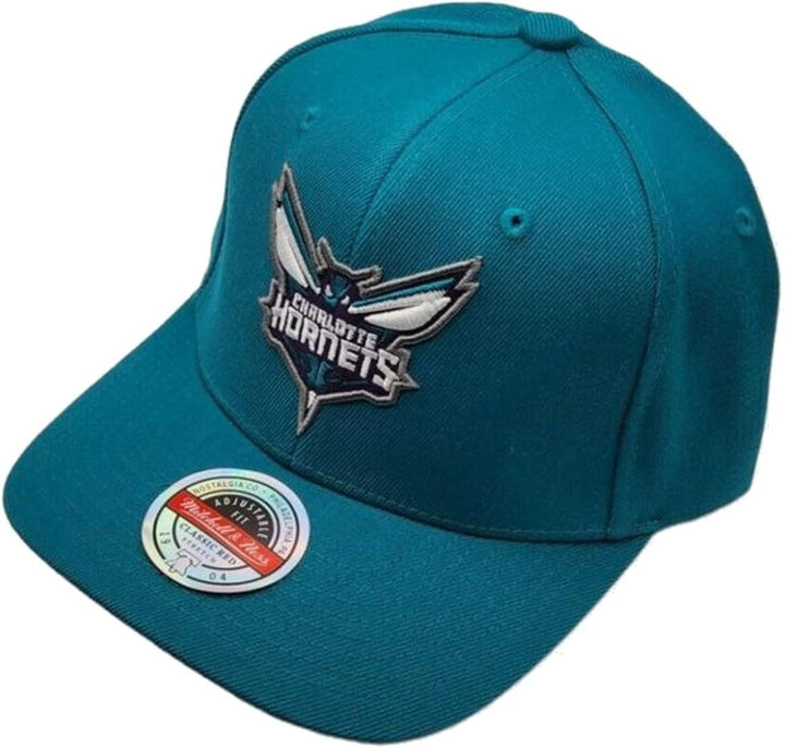 Mitchell & Ness NBA Stretch Snapback Cap Charlotte Hornets Team Ground 2.0 Teal