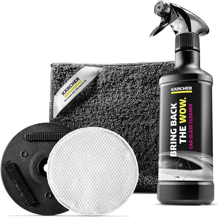 Kärcher EDI 4 elektrischer Eiskratzer + Autoscheiben-Reinigungsset, müheloses Eisentfernen im Winter