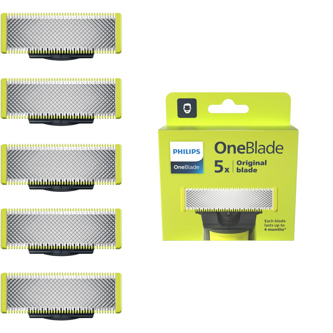 Philips OneBlade Authentische Ersatzklingen für alle OneBlade und OneBlade Pro Modelle, aus langlebi