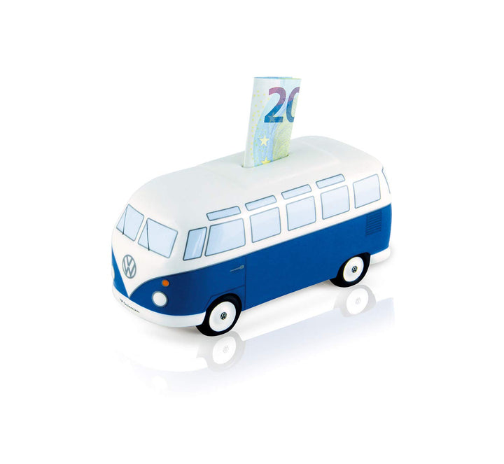 BRISA VW Collection - Volkswagen Spar-Büchse-Schwein-Dose im T1 Bulli Bus Samba Design (Classic Bus/