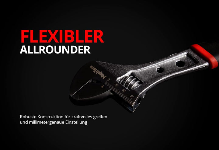 Mephisto Werkzeugkoffer - Werkzeugtrolley - Premium XXL Werkzeugset mit GS und VDE zertifiziertem Ch