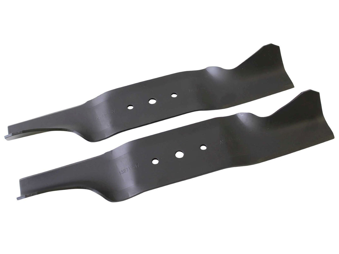 SECURA Messersatz Set 2 Messer High-Lift kompatibel mit MTD CMI Mastercut Gutbrod 7420506 7420300 74